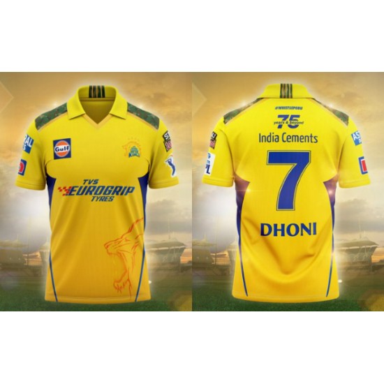 CSK 2023 Original Jersey New